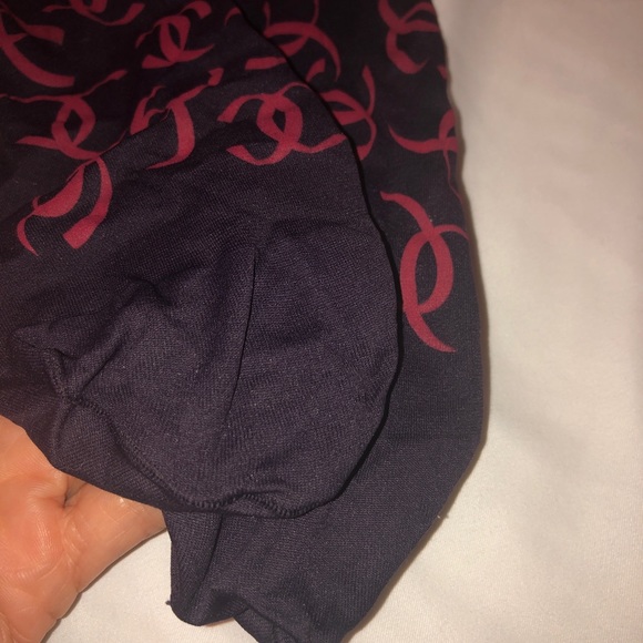 Chanel cc logo tights hosier one size - Picture 6 of 6
